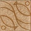 Gạch terrazzo mẫu con cá 30x30 (vàng) 5